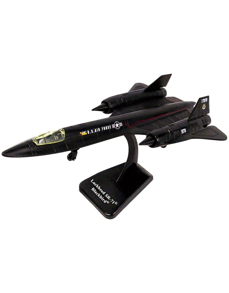Wowtoyz Hobby InAir E-Z Build Model Plane Kit - Smithsonian SR-71 Blackbird