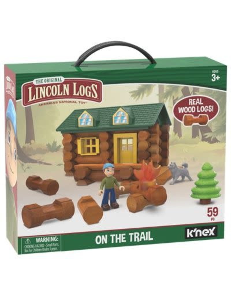 K'nex Classic Lincoln Logs on the Trail