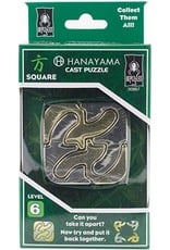 HANAYAMA Brainteaser Hanayama Metal Puzzle - Square - Level 6