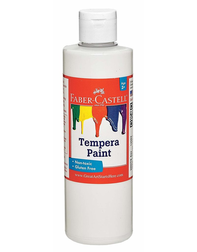 Faber-Castell Art Supplies Faber-Castell Tempera Paint (8 oz) - White