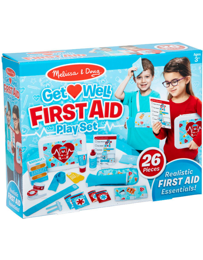 Melissa & Doug Pretend Play Get Well First Aid Play Set