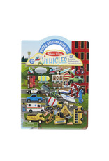 Melissa & Doug Art Supplies Puffy Sticker Play Set - Vehicles