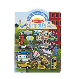 Melissa & Doug Art Supplies Puffy Sticker Play Set - Vehicles