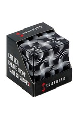 Fun In Motion Magnetic Shashibo Cube - Black & White