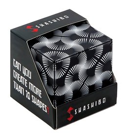 Fun In Motion Magnetic Shashibo Cube - Black & White