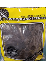 Woodland Scenics Hobby Realistic Trees Kit - 42 Green Coniferous Trees (2.5" to 4")