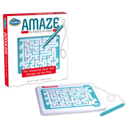 Think Fun Magnetic Amaze - 16 Mazes In One!