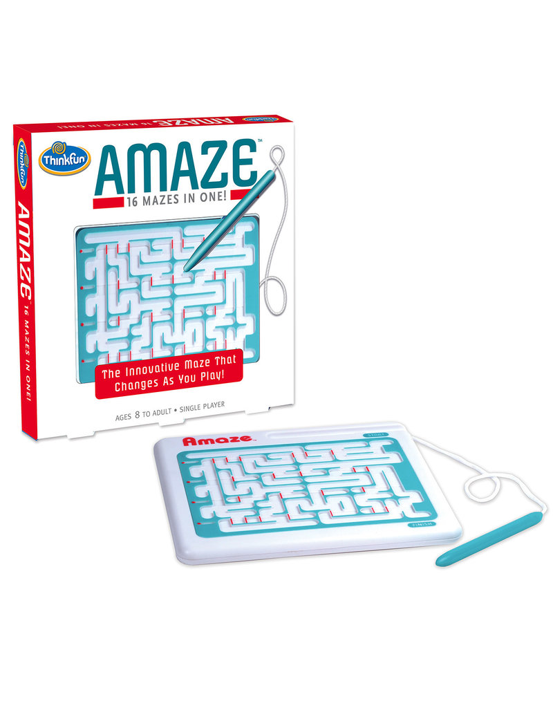 Think Fun Magnetic Amaze - 16 Mazes In One!