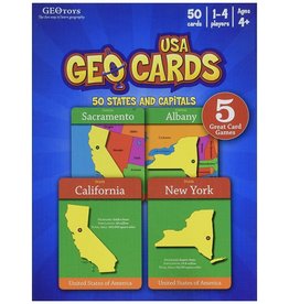 Geo Toys Card Game GeoCards USA