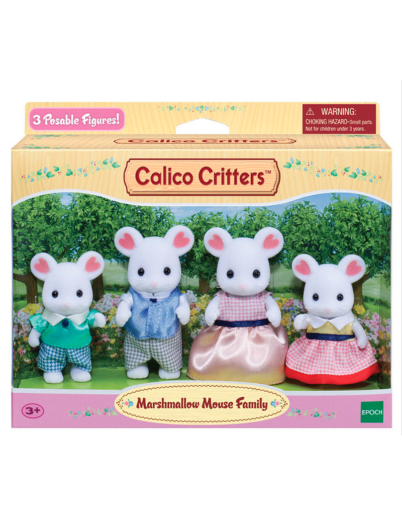 Calico Critters Calico Critters Marshmallow Mouse Family