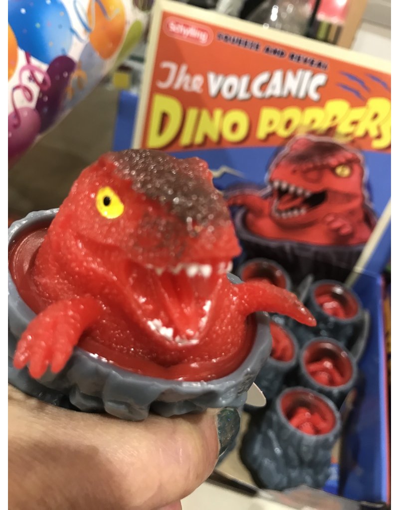 Schylling Toys Novelty Volcanic Dino Poppers