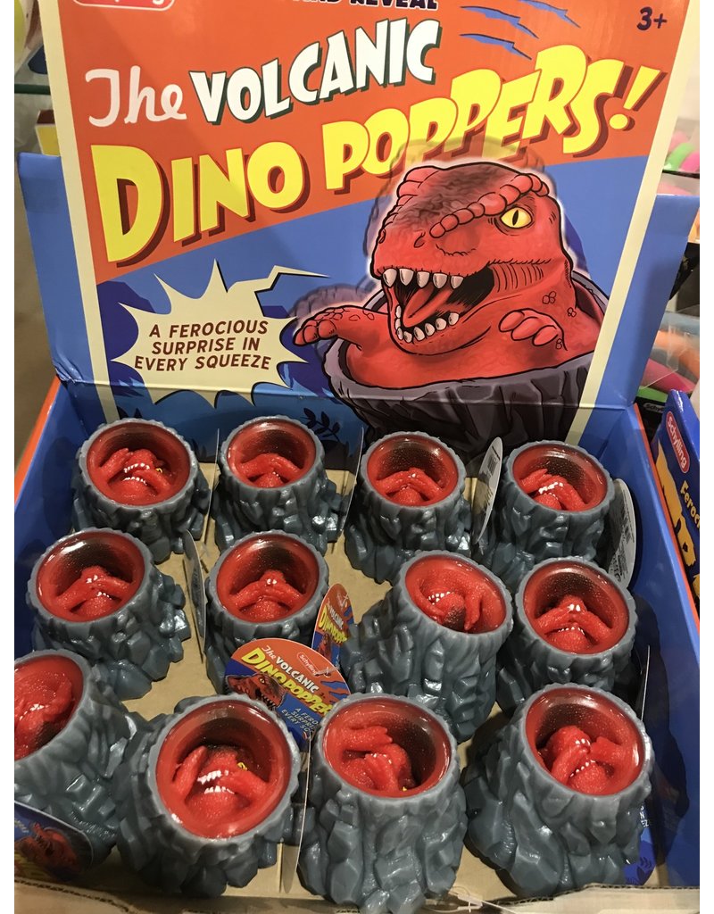 Schylling Toys Novelty Volcanic Dino Poppers