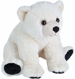 Wild Republic CuddleKins Polar Bear Baby Plush (12")