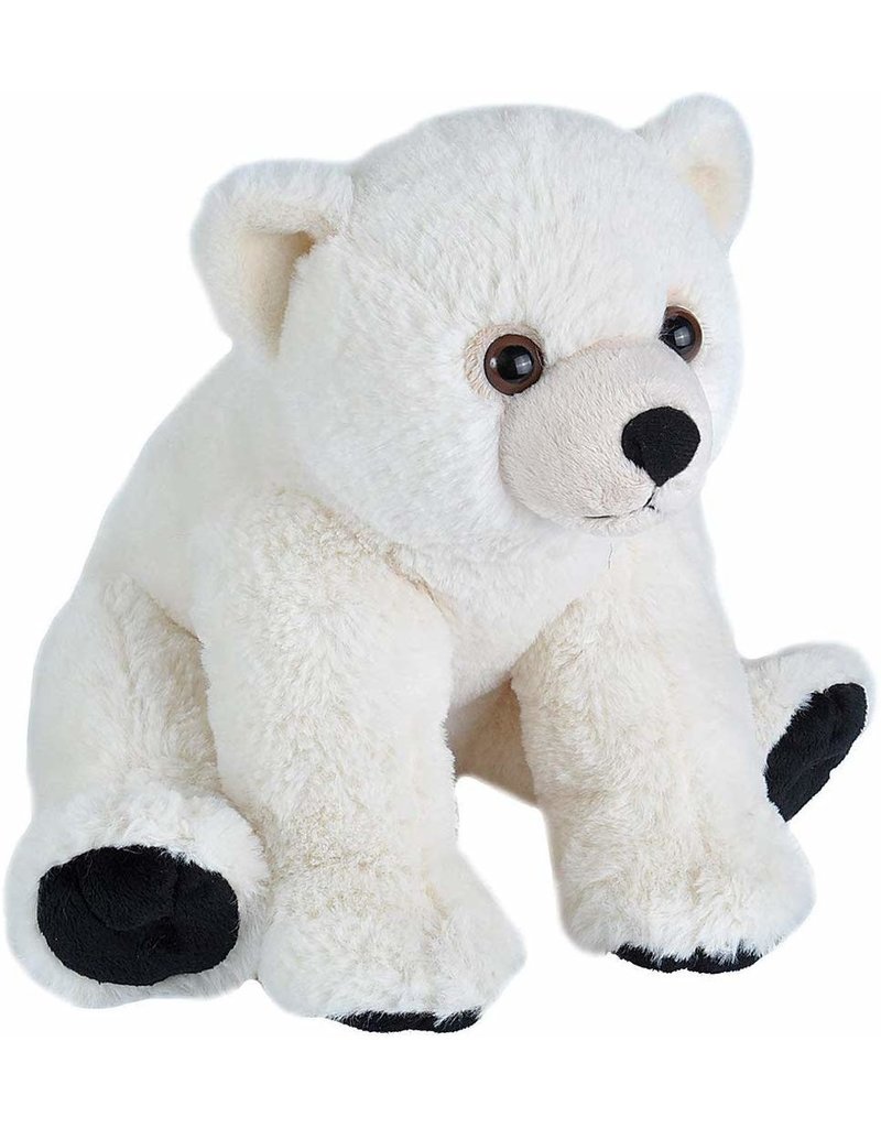 Wild Republic CuddleKins Polar Bear Baby Plush (12")