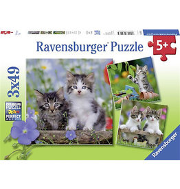 Ravensburger Ravensburger Puzzle Cuddly Kittens - 3 x 49 Pieces