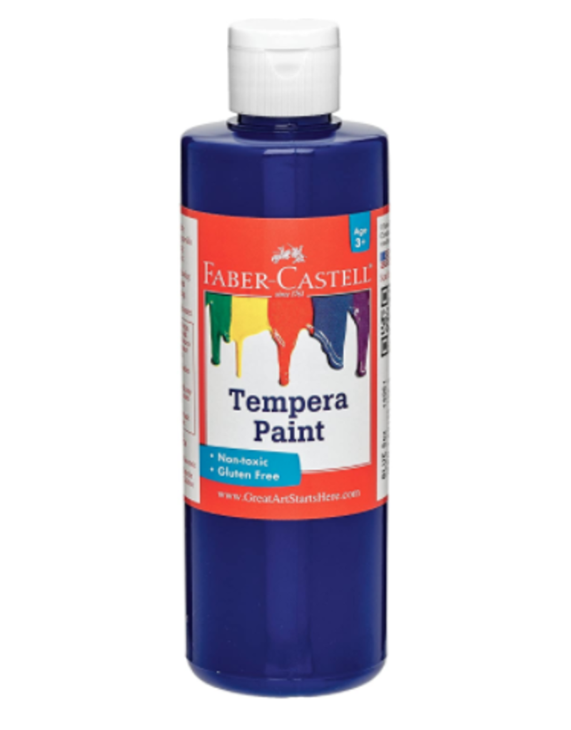 Faber-Castell Art Supplies Faber-Castell Tempera Paint (8 oz) - Blue