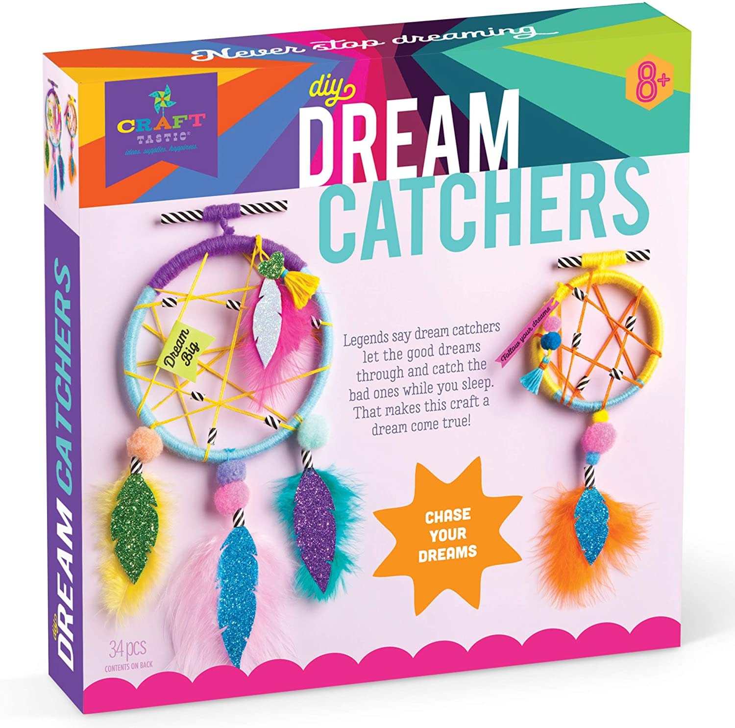 Ann Williams Group Craft Tastic Do It Yourself Dream Catchers Kit - Pow  Science LLC