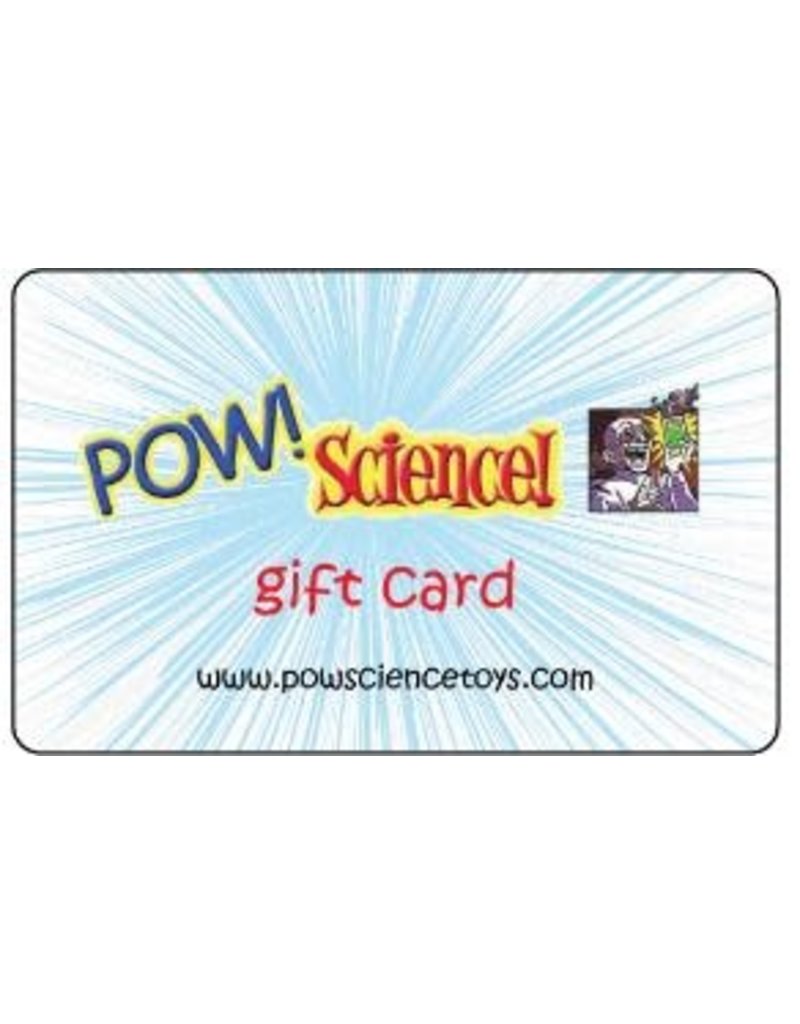 Pow! Science! Pow Science Gift Card $20