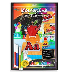 Wowopolis Craft Kit Colorgami-Alphabet Pop-ups