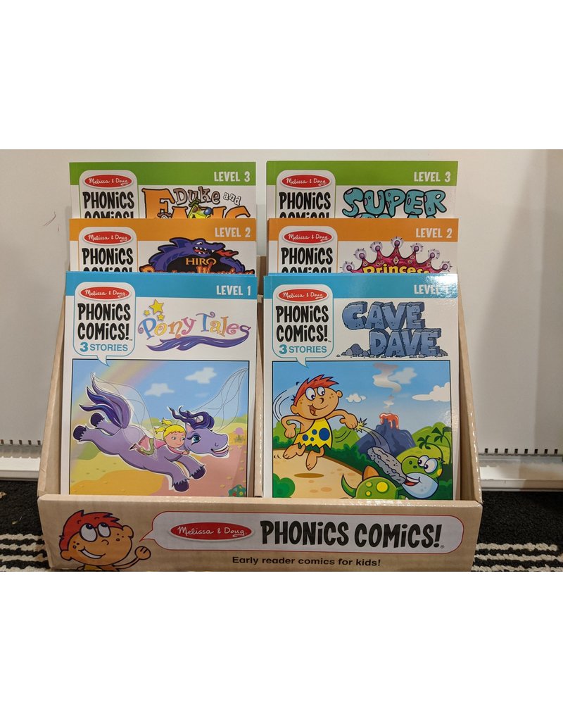 Melissa & Doug Educational Phonics Comics Teeny Genie Level 1