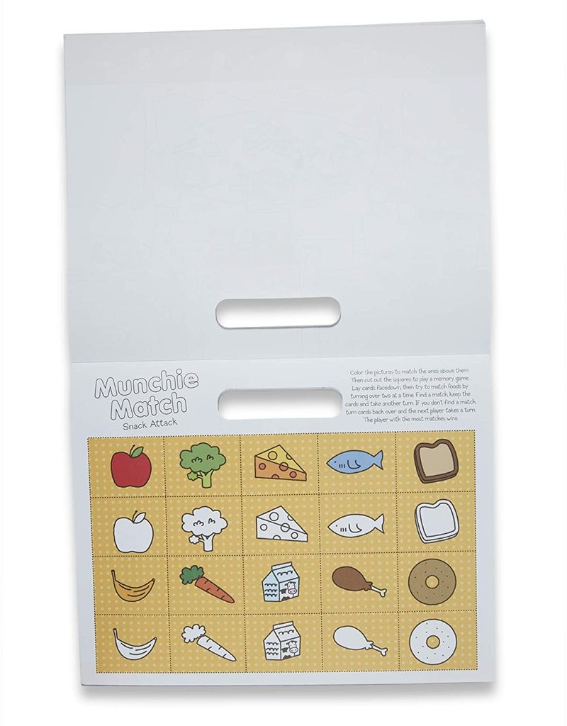 Melissa & Doug Art Supplies Activity Pad PlayMats - Food Fun