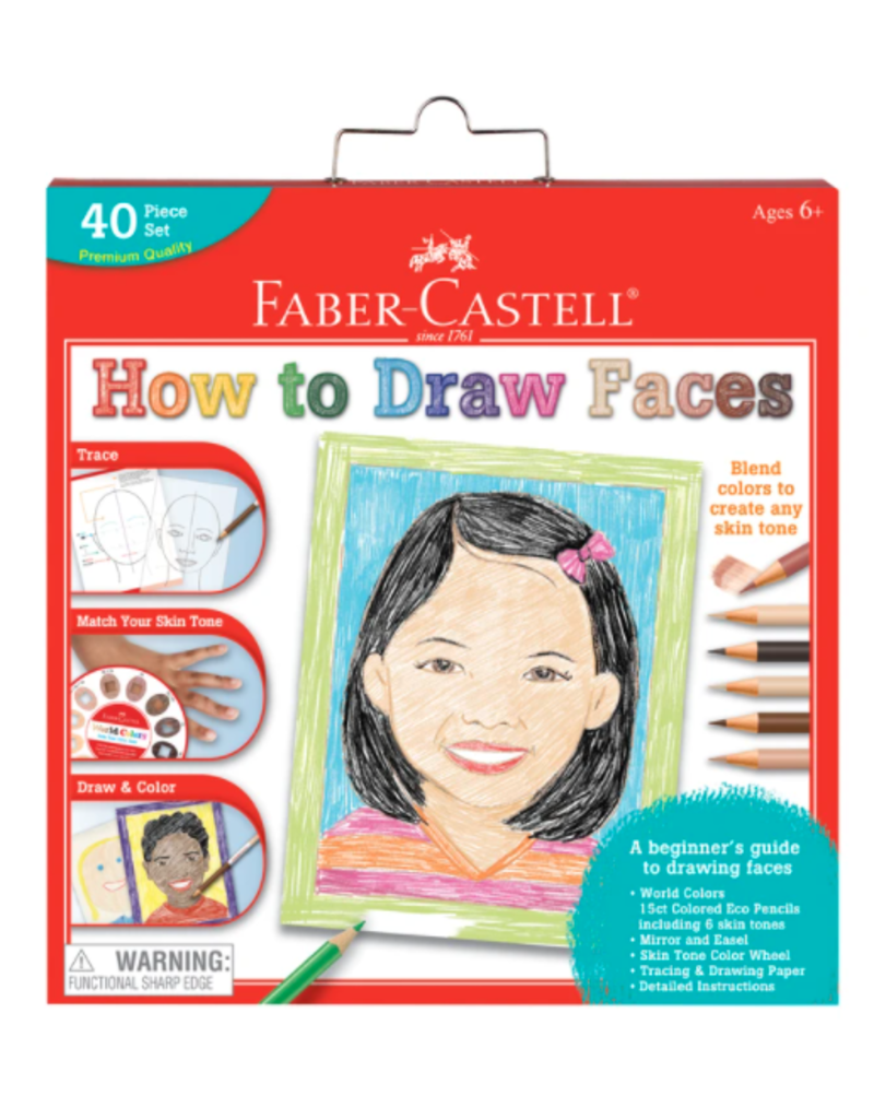Faber-Castell Craft Kit World Colors How to Draw Faces