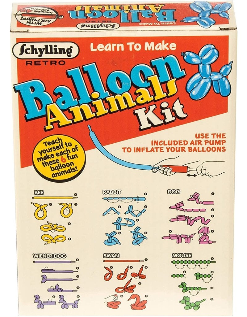 Schylling Toys Retro Balloon Kit