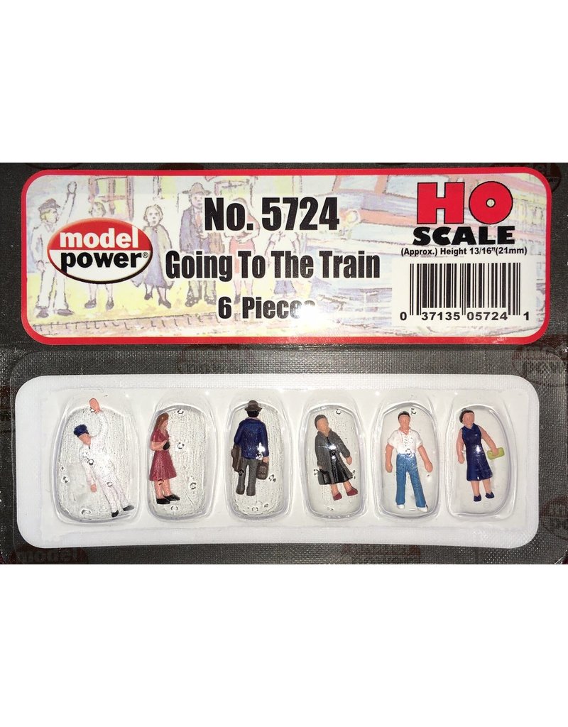 Hobbies Unlimited Hobby HO Scale - Going to the Train No. 5724