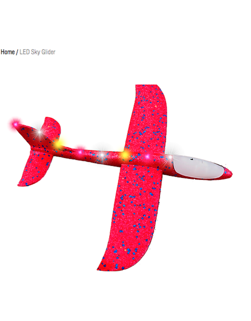 Spin Copter Outdoor LED Foam Sky Glider