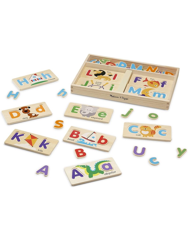 Melissa & Doug Wooden ABC Picture Boards