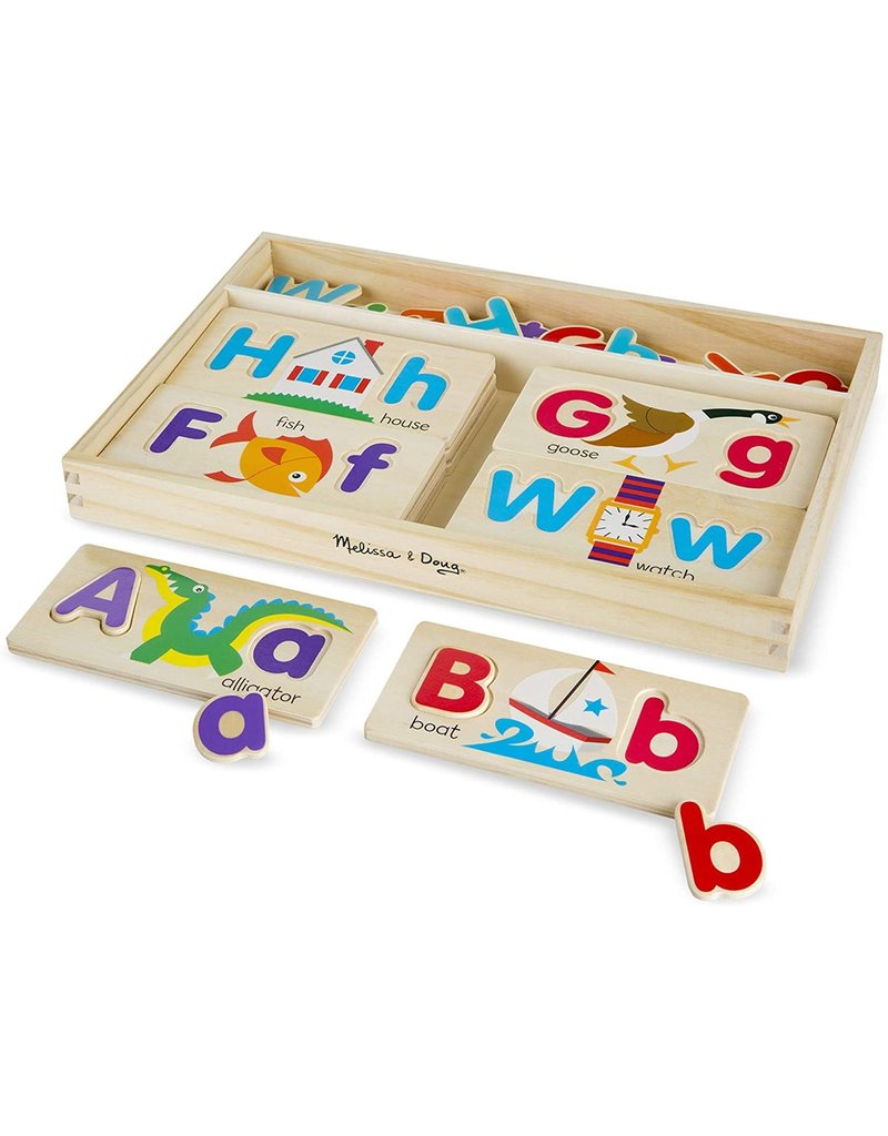 Melissa & Doug Wooden ABC Picture Boards