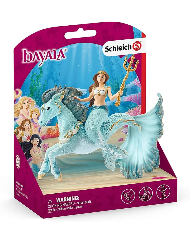 Schleich Schleich Bayala Mermaid Eyela Riding Underwater Horse