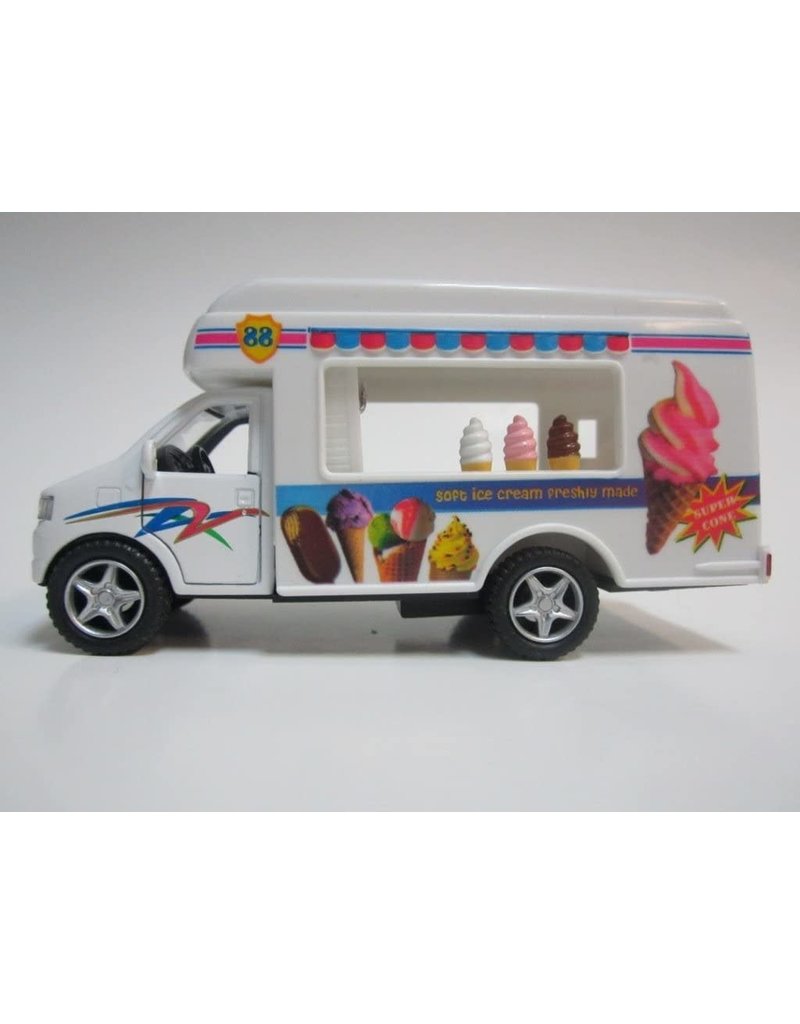 The toy network Die-Cast Pull Back Ice Cream Truck (5")