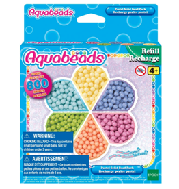 Aquabeads Craft Kit Aquabeads Bilingual Pastel Solid Bead Pack