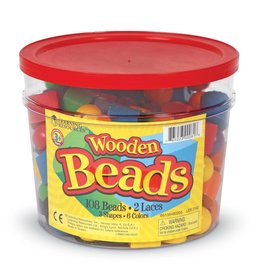 Learning Resources Educational Wooden Beads in a Bucket