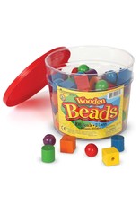 Learning Resources Educational Wooden Beads in a Bucket