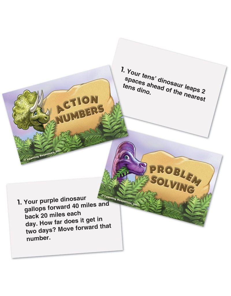 Learning Resources Game Dino Math Tracks