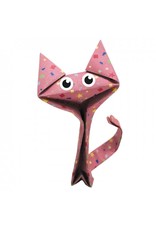 Fridolin Art Supplies Funny Origami Cats (20 Sheets; 20 cm x 20 cm)
