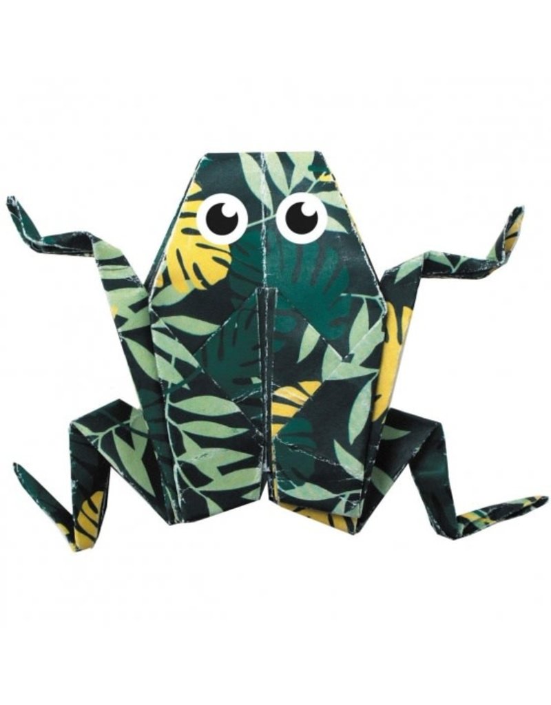 Fridolin Art Supplies Funny Origami Frogs (20 Sheets; 20 cm x 20 cm)