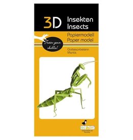 Fridolin Craft 3D Paper Model Mantis