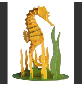 Fridolin Craft 3D Paper Model Seahorse
