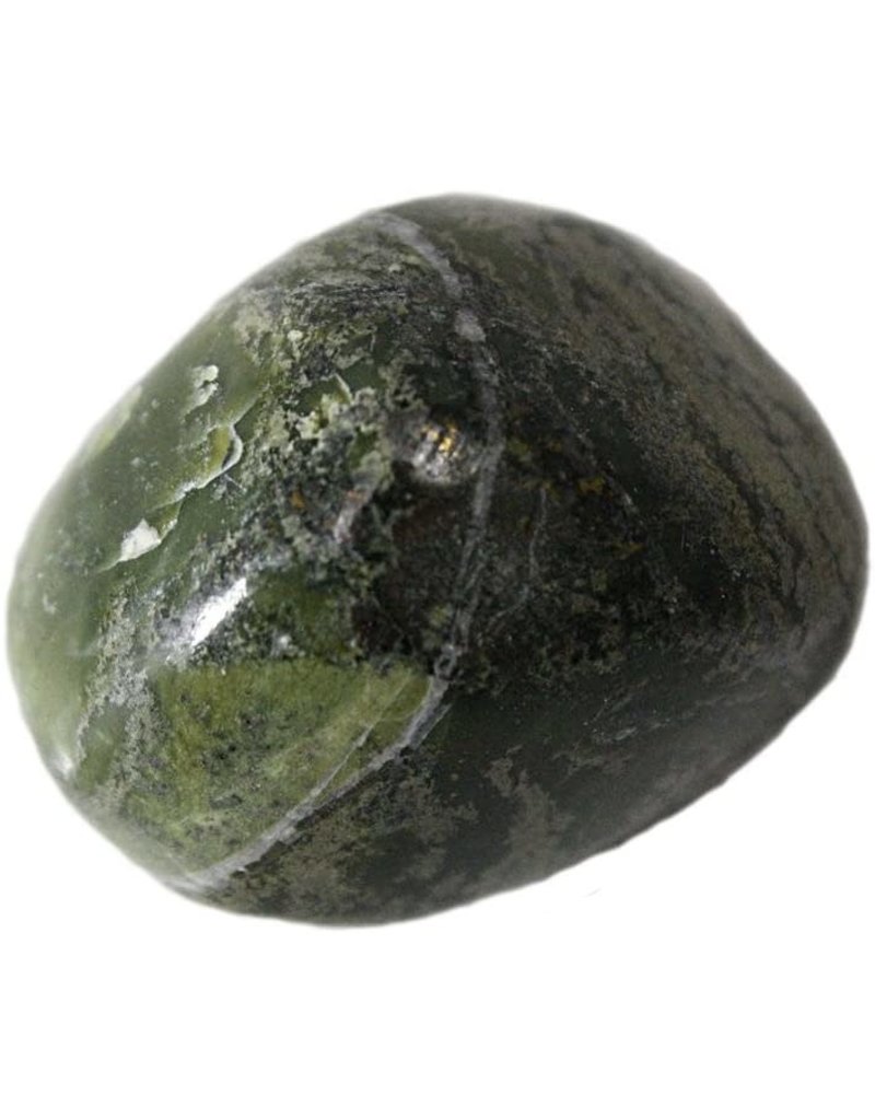 Squire Boone Village Rock/Mineral - Serpentine Tumbled (1-1/4" to 1-1/2"; Sizes and Colors Vary; Sold Individually)