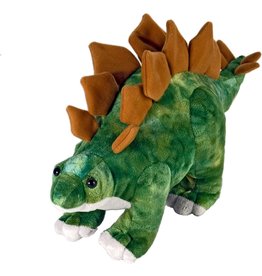 Wild Republic Dinosauria Stegosaurus Mini Plush (10")