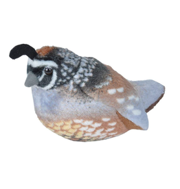 Wild Republic Plush Audubon California Quail (5")