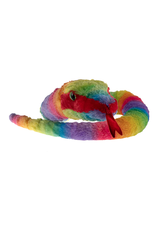 Wild Republic Plush Snake Rainbow Rainboa (54")