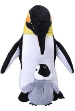 Wild Republic Plush Mom and Baby Emperor Penguin (12-14")