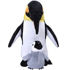 Wild Republic Plush Mom and Baby Emperor Penguin (12-14")