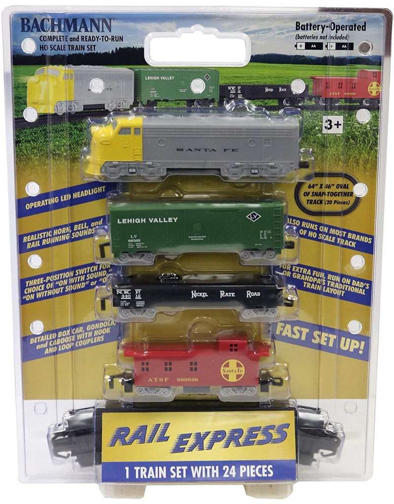 train set with tracks battery operated