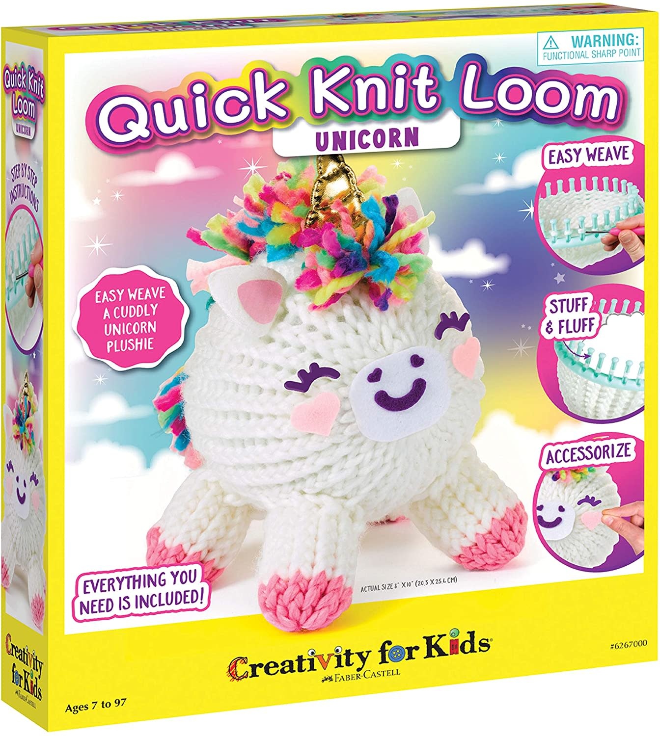 Creativity for Kids Craft Kit- Quick Knit Loom