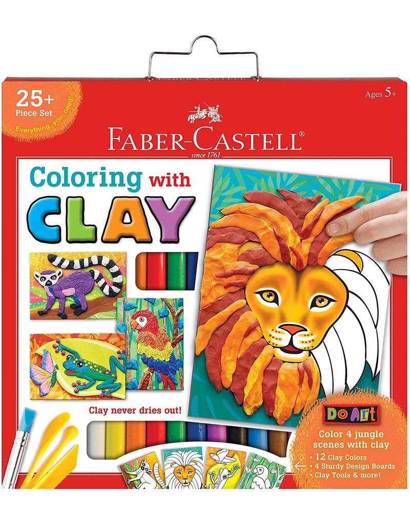 Faber-Castell Craft Kit Do Art Coloring With Clay